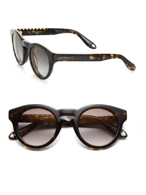 givenchy black round studded sunglasses|givenchy sunglasses official website.